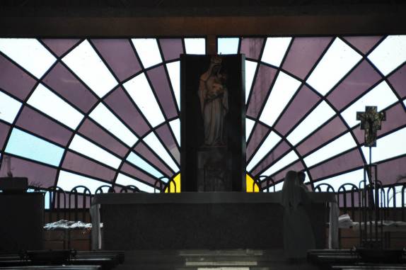 Santuário de Nossa Senhora, a Rainha do Sertão, em Quixadá, no sertão do Ceará